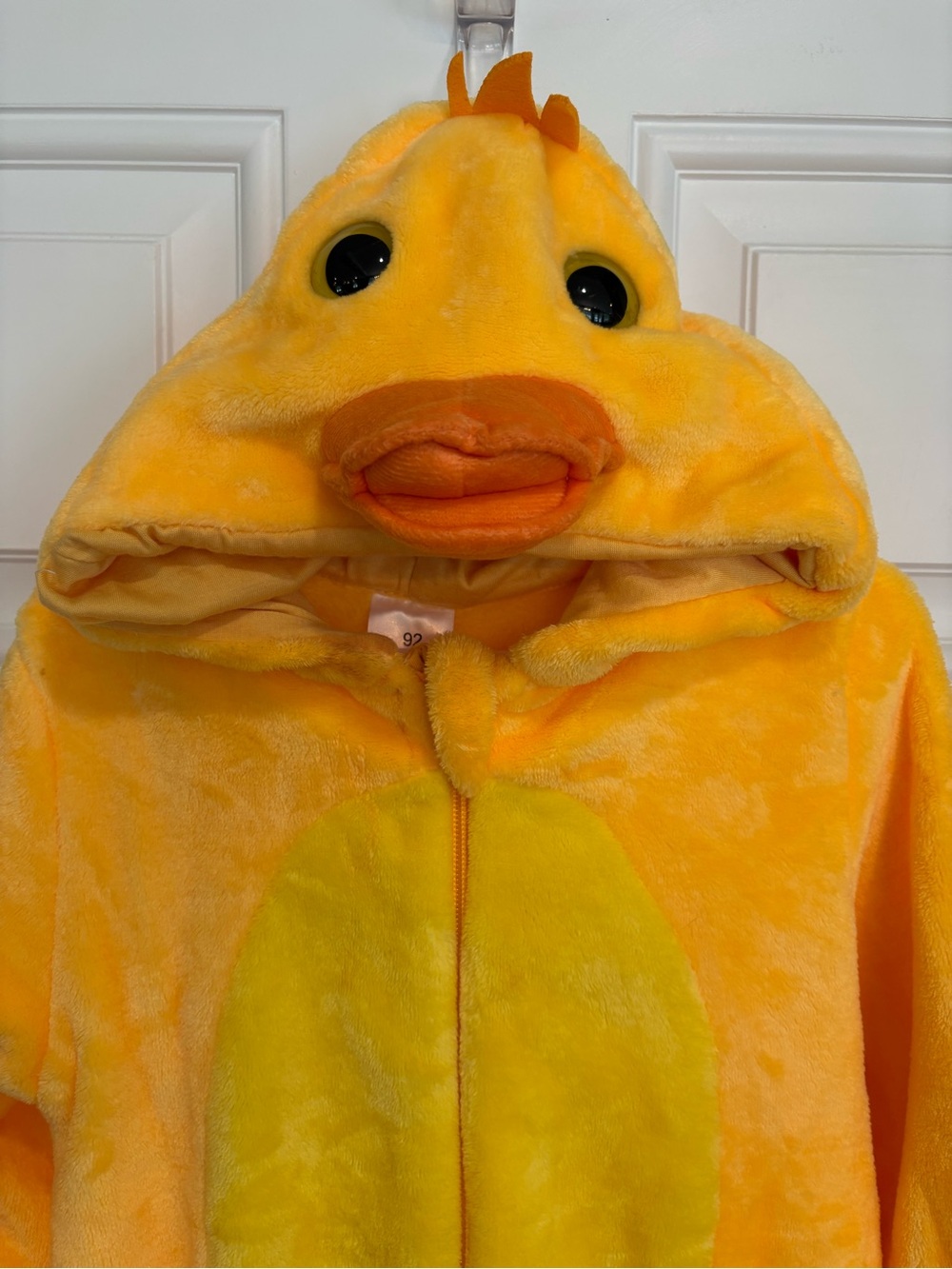 Duck One Piece Zip Up Costume, Fits 2T-3T - Picture 2 of 10